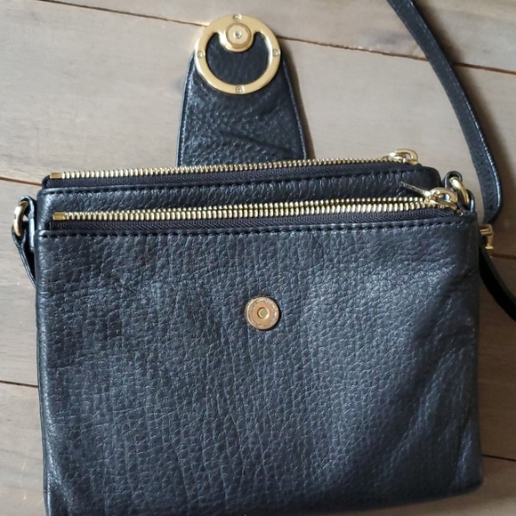 Michael Kors Fulton  Pebbled Leather Crossbody - Picture 7 of 8